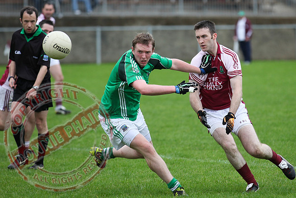 Tempo V Roslea in GAA League Football Match