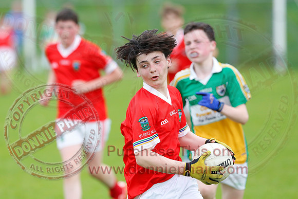 Newtownbutler (3-15) V Derrylin (2-6) in GAA Football U14 Division 2 Final.