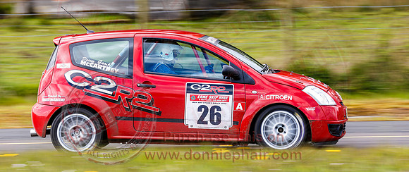 The Enniskillen Motor Club May Day Rally at Enniskillen Airport.