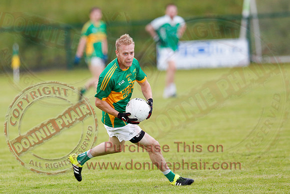 Irvinestown (1-7) V Roslea (1-8) in Senior GAA Football League Division 1.