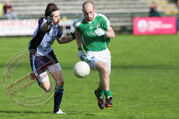 Roslea (1-12) V Belcoo (1-9) in Senior GAA Football Championshp Final.