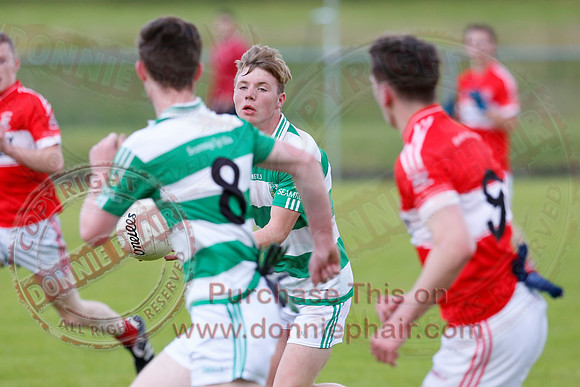 Teemore (3-7) V Belnaleck (1-12) in Minor GAA Football League Division 4 Final.