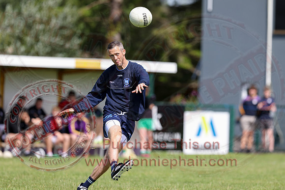 Derrygonnelly Harps Hooley on the Pitch - Free Kick Challenge - Fear the Free-8