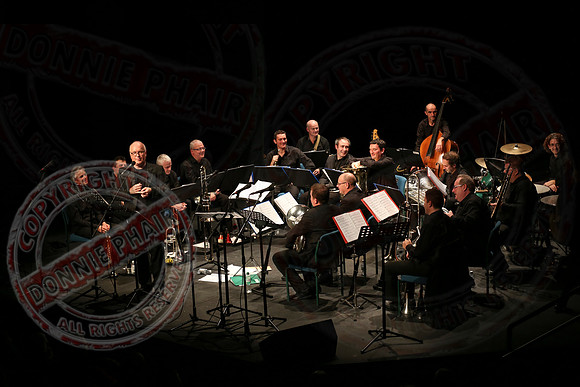 Bob Quick and the Big Brass Band in The Ardhowen Theatre.