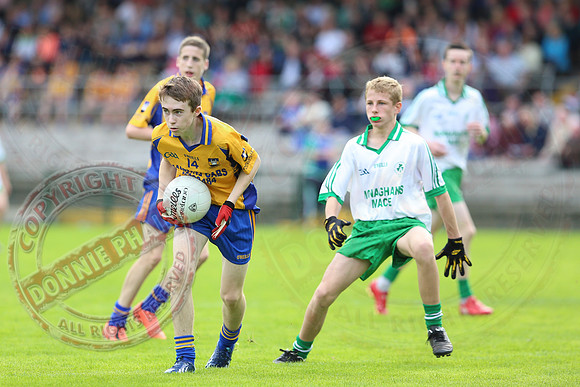 Enniskillen Gaels (2-18) V Ederney (0-3) in U16 Juvenile GAA Football Championship Final.