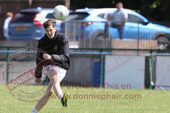 Derrygonnelly Harps Hooley on the Pitch - Free Kick Challenge - Fear the Free-21