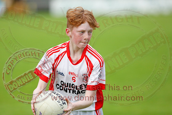 Belnaleck (6-9) V Irvinestown (4-7) in U14 B GAA Football Championship Final.