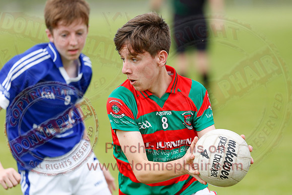 Lisnaskea (7-15) V Kinawley (2-15) in GAA Football U14 A Semi-Final.