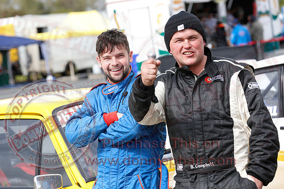 The Enniskillen Motor Club May Day Rally at Enniskillen Airport.
