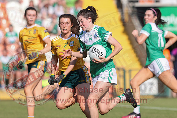 Antrim (3-15) V Fermanagh (0-11) in Ladies All Ireland GAA Football Junior Championship Final Replay-61