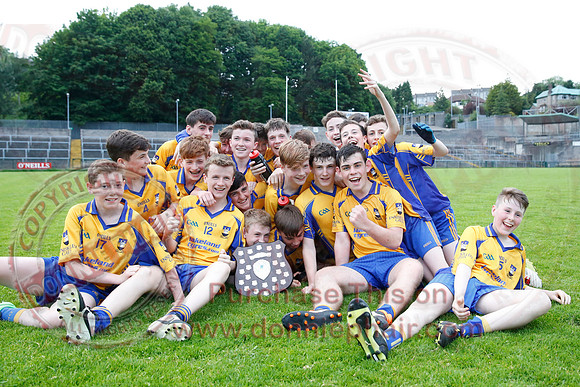 Enniskillen Gaels (3-11) V Derrygonnelly (0-9) in Minor GAA Football Division 1 Final.