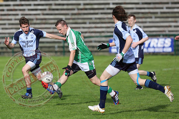 Roslea (1-12) V Belcoo (1-9) in Senior GAA Football Championshp Final.