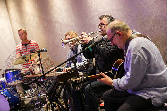 Just Sow Jazz performing a Jazz Brunch in The Enniskillen Hotel.