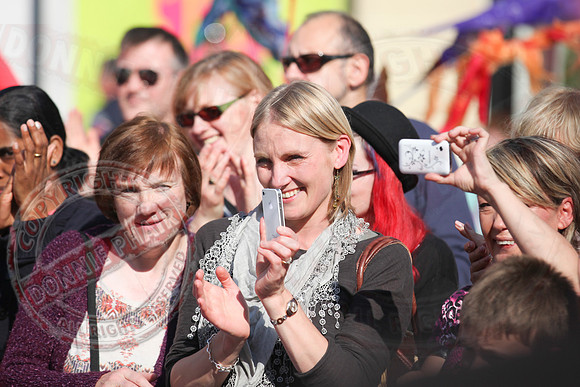 FLive Dragon Parade in Enniskillen.