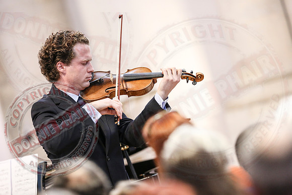 Vladimir and Olga Jablokov playing Classical Music in St. Michael's Church, Enniskillen.
