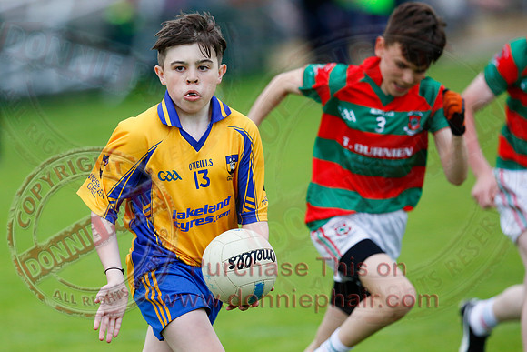 Enniskillen Gaels (3-11) V Derrygonnelly (0-9) in Minor GAA Football Division 1 Final.