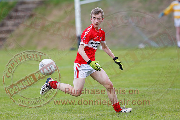 Teemore (3-7) V Belnaleck (1-12) in Minor GAA Football League Division 4 Final.