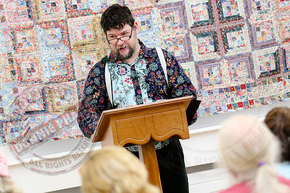A Patchwork of Words in Enniskillen Presbyterian Hall.