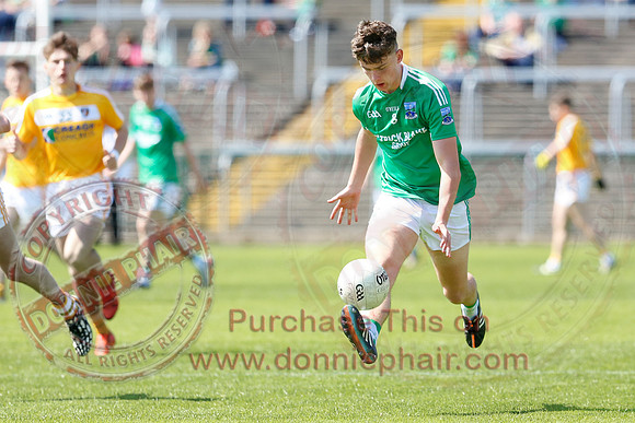 Fermanagh (2-9) V Antrim (4-10) in Ulster Minor GAA Football Championship First Round.