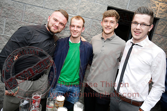 Party Pics in The Devenish as locals watch the Northern Ireland football team play.
