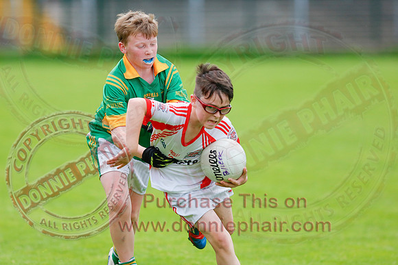Belnaleck (6-9) V Irvinestown (4-7) in U14 B GAA Football Championship Final.