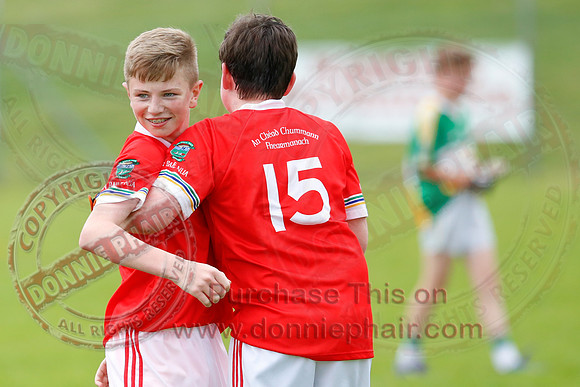 Newtownbutler (3-15) V Derrylin (2-6) in GAA Football U14 Division 2 Final.