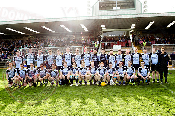 Roslea (1-12) V Belcoo (1-9) in Senior GAA Football Championshp Final.