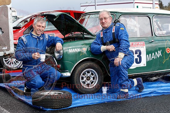 The Enniskillen Motor Club May Day Rally at Enniskillen Airport.