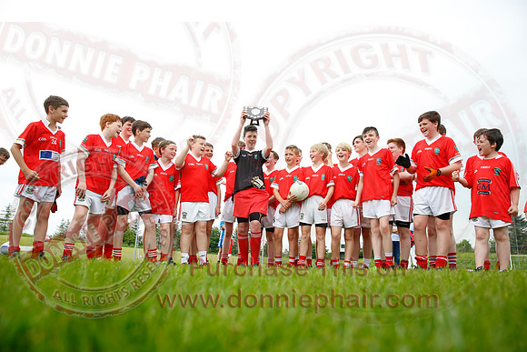 Newtownbutler (3-15) V Derrylin (2-6) in GAA Football U14 Division 2 Final.