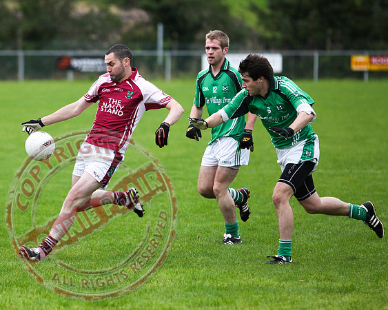 Tempo V Roslea in GAA League Football Match