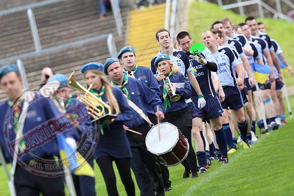 Roslea (1-12) V Belcoo (1-9) in Senior GAA Football Championshp Final.