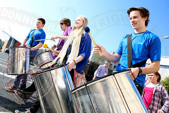 FLive Dragon Parade in Enniskillen.