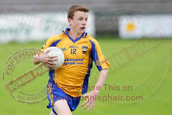 Enniskillen Gaels (3-11) V Derrygonnelly (0-9) in Minor GAA Football Division 1 Final.