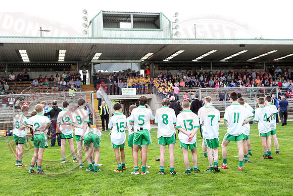 Enniskillen Gaels (2-18) V Ederney (0-3) in U16 Juvenile GAA Football Championship Final.