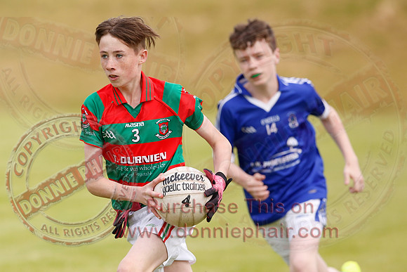Lisnaskea (7-15) V Kinawley (2-15) in GAA Football U14 A Semi-Final.