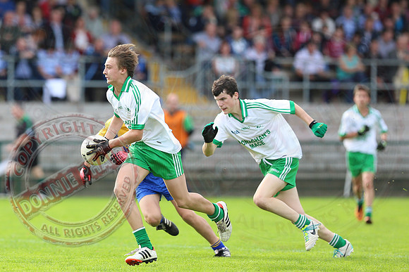 Enniskillen Gaels (2-18) V Ederney (0-3) in U16 Juvenile GAA Football Championship Final.