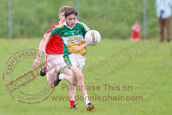Newtownbutler (3-15) V Derrylin (2-6) in GAA Football U14 Division 2 Final.