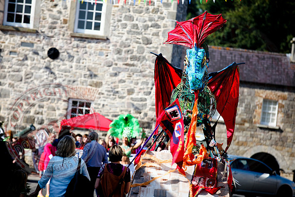 FLive Dragon Parade in Enniskillen.