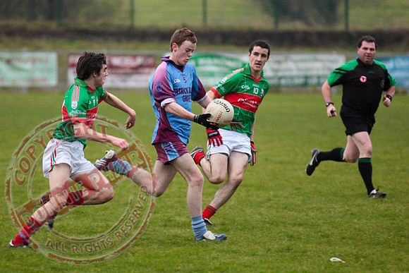St. Michaels College Playing in the Macrory Cup