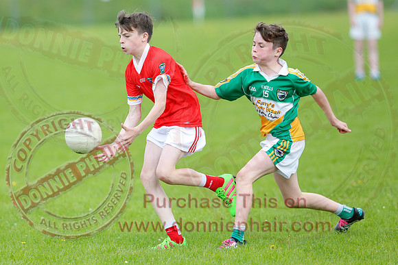 Newtownbutler (3-15) V Derrylin (2-6) in GAA Football U14 Division 2 Final.