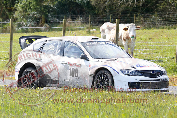 The Enniskillen Motor Club May Day Rally at Enniskillen Airport.