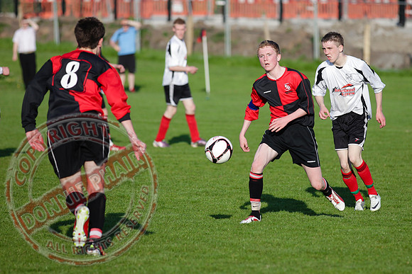 Lisnaskea Rovers V Enniskillen Rangers Youth u16 Soccer.