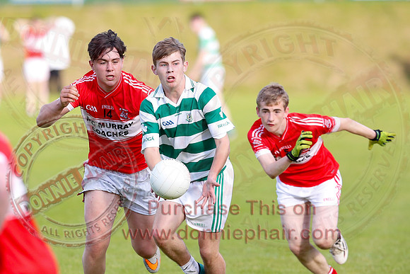 Teemore (3-7) V Belnaleck (1-12) in Minor GAA Football League Division 4 Final.