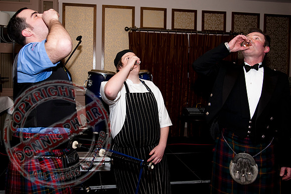 Ulster Scots Society in Fermanagh Celebrate Burns night with a Haggis feast.