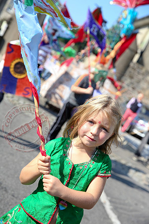 FLive Dragon Parade in Enniskillen.