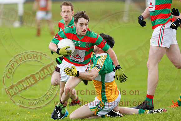 Lisnaskea (2-16) V Derrylin (2-8) in Senior GAA Football League Division 2.