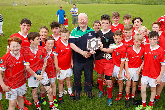 Newtownbutler (3-15) V Derrylin (2-6) in GAA Football U14 Division 2 Final.