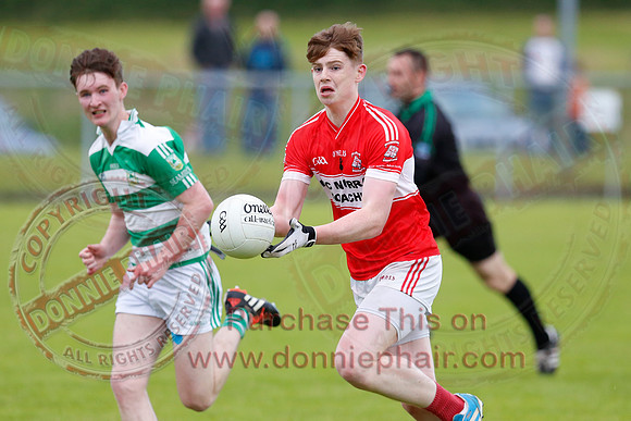 Teemore (3-7) V Belnaleck (1-12) in Minor GAA Football League Division 4 Final.