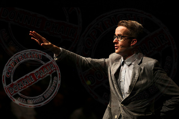 Mentalist, David Meade in the Ardhowen Theatre.