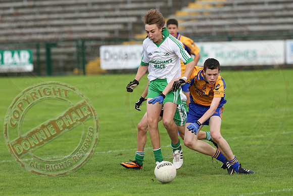 Enniskillen Gaels (2-18) V Ederney (0-3) in U16 Juvenile GAA Football Championship Final.
